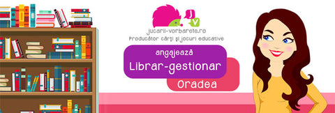 Jucarii Vorbarete angajeaza librar - gestionar (full time) in Oradea