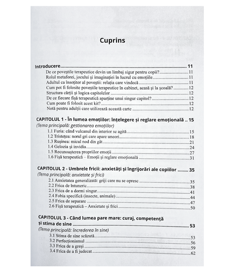 Kit de suport emotional pentru copii