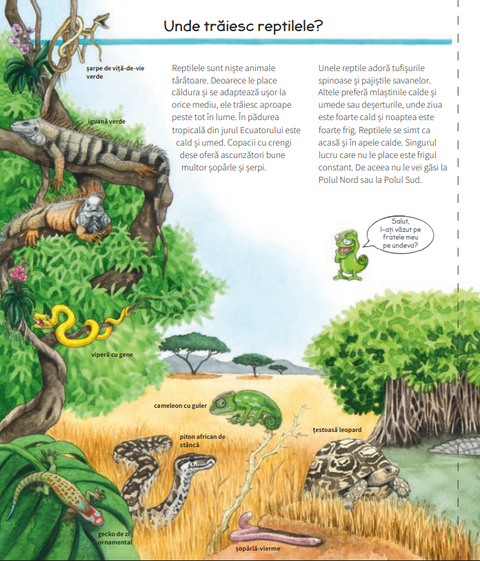 Totul despre reptile Colectia De ce? De ce? De ce?