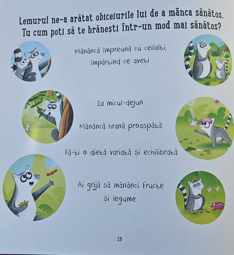 Ghidul lemurului pentru a manca sanatos