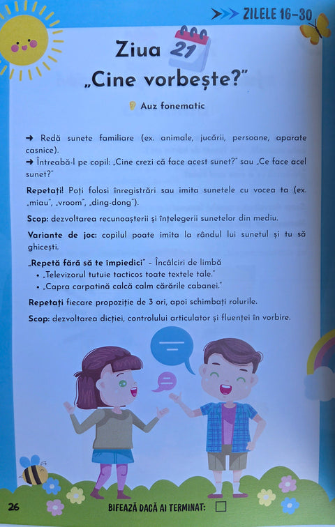 5 Minute de Logopedie pe zi