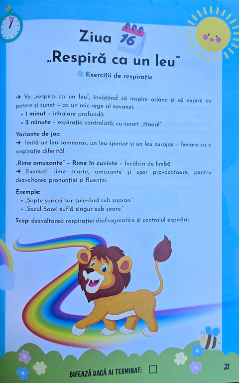 5 Minute de Logopedie pe zi