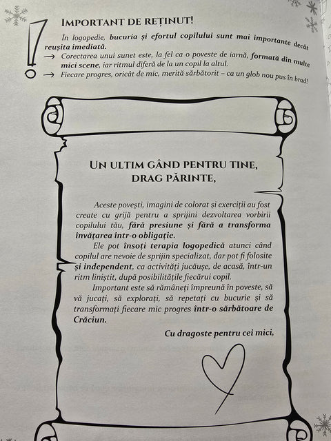 Țapul Țopi și pățania lui Moș Crăciun – poveste logopedică + Scrisoare pentru Moș Crăciun