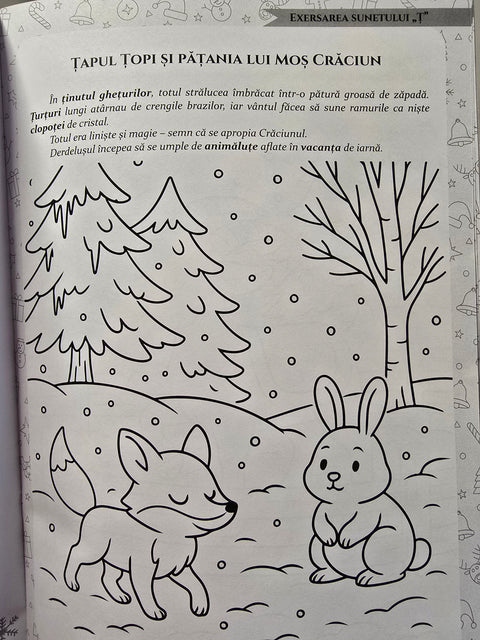 Țapul Țopi și pățania lui Moș Crăciun – poveste logopedică + Scrisoare pentru Moș Crăciun