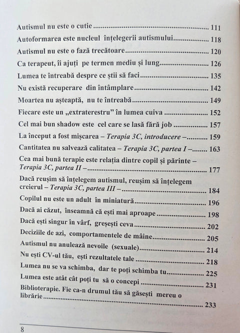 ... Cu autism, deci exist! Terapia 3 C, o imagine de ansamblu
