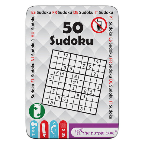 Purple Cow - 50 de provocari Sudoku