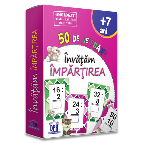 56 de Jetoane - Invatam Impartirea