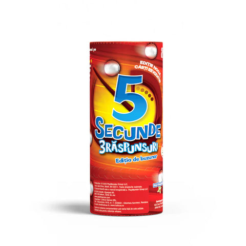 5 Secunde 3 Raspunsuri. Editia de buzunar. Joc de petrecere