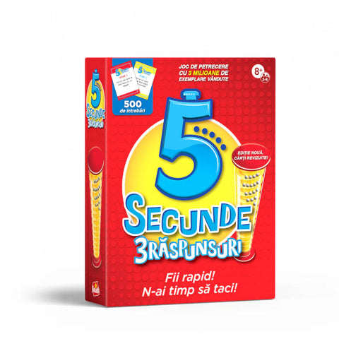 5 Secunde 3 Raspunsuri. Joc de petrecere