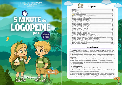 5 Minute de Logopedie pe zi! Volumul II