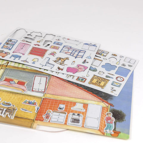 Acasa, set magnetic. Egmont Toys