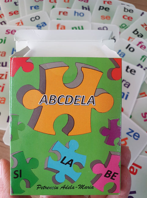 Joc didactic ABCDELA - Silabe