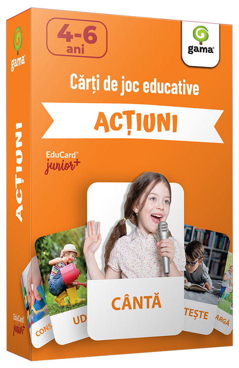 Actiuni. Carti de Joc Educative