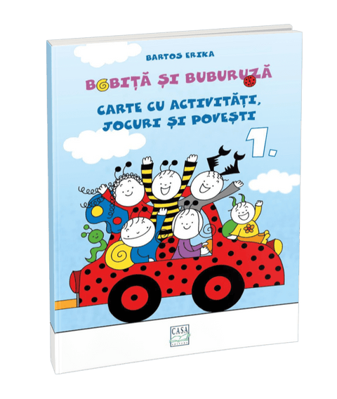 Bobita si Buburuza - Carte cu activitati, jocuri si povesti nr. 1