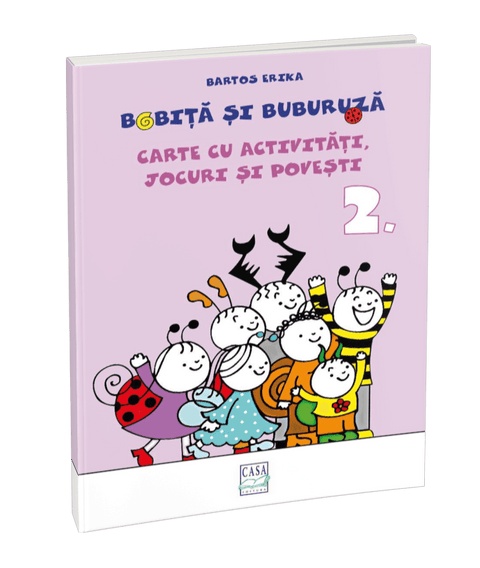 Bobita si Buburuza - Carte cu activitati, jocuri si povesti nr. 2
