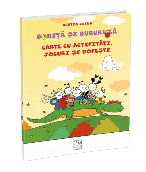 Bobita si Buburuza - Carte cu activitati, jocuri si povesti nr. 4