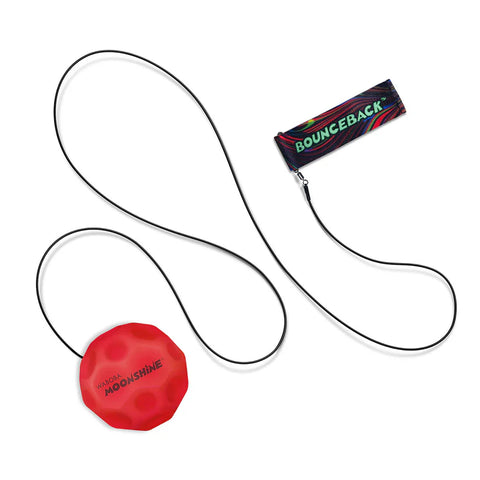 Minge hiper saritoare, cu sistem de prindere si led.  Waboba Bounceback Moonshine