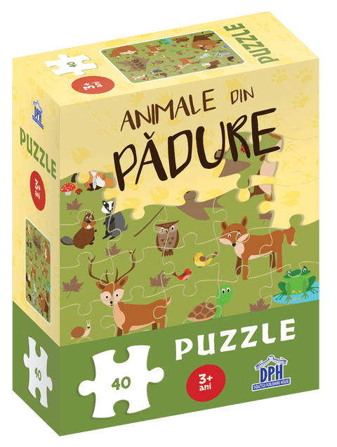 ANIMALE DIN PADURE – Puzzle