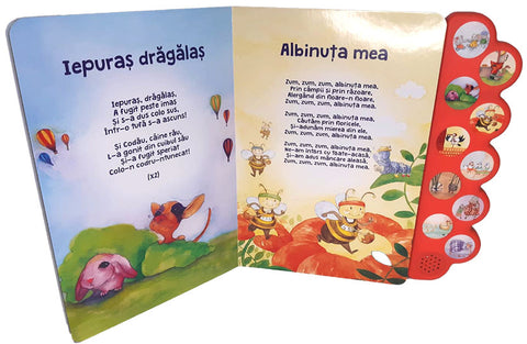 Cantecele cu animale. Cantecele copilariei cu sunete