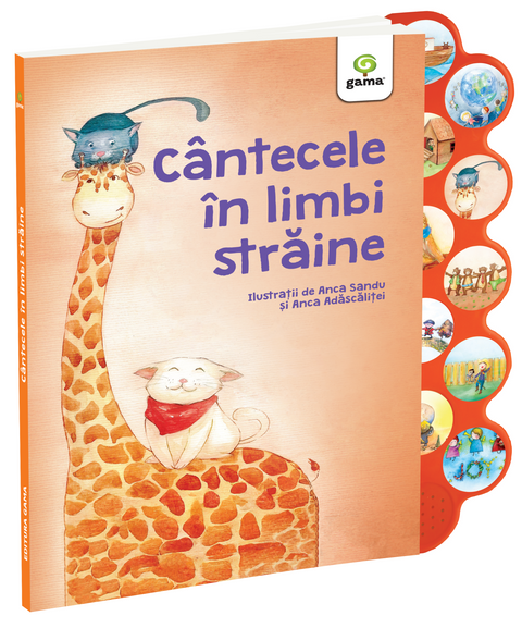 Cantecele in limbi straine. Cantecele copilariei cu sunete