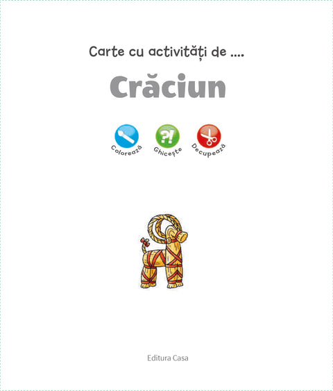 Carte cu activitati de... Craciun (4-7 ani)