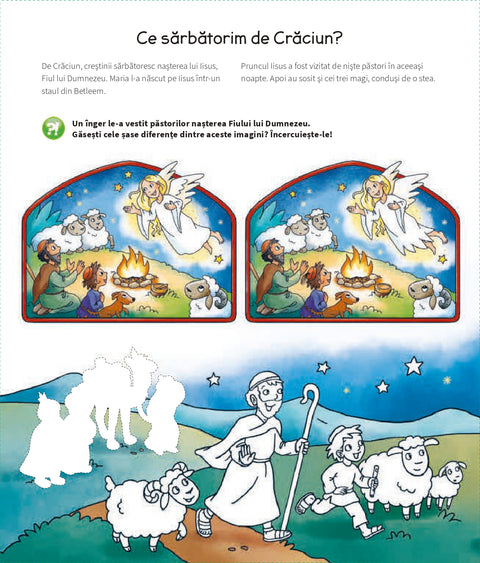 Carte cu activitati de... Craciun (4-7 ani)