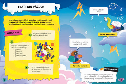 LEGO – 5 minute: Construieste un monstru