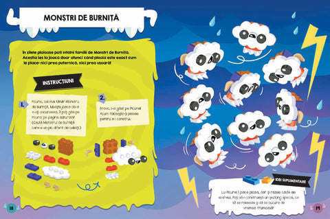 LEGO – 5 minute: Construieste un monstru