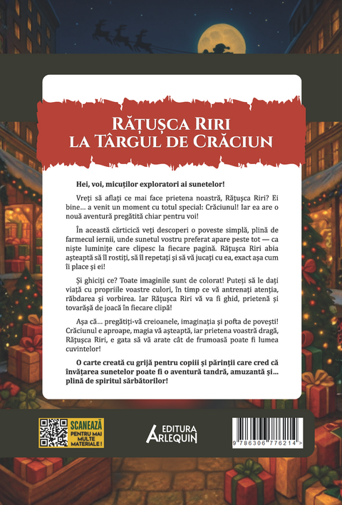 Ratusca Riri la Targul de Craciun – poveste logopedica + Scrisoare pentru Mos Craciun