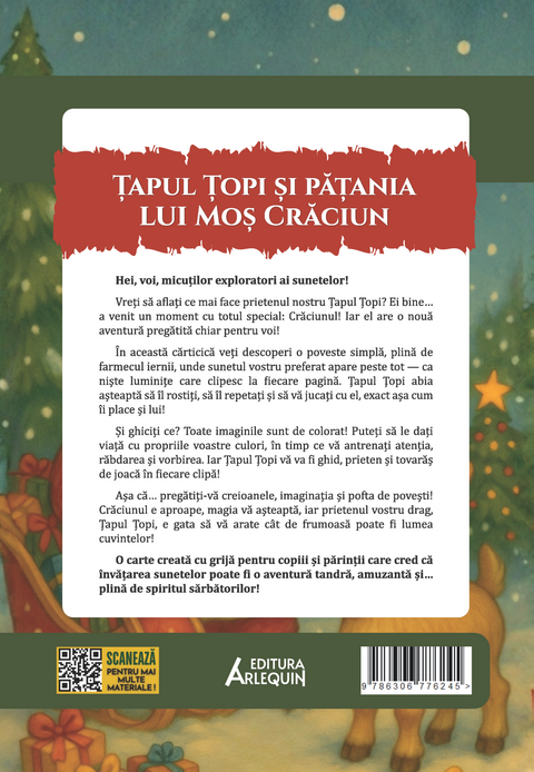 Țapul Țopi și pățania lui Moș Crăciun – poveste logopedică + Scrisoare pentru Moș Crăciun