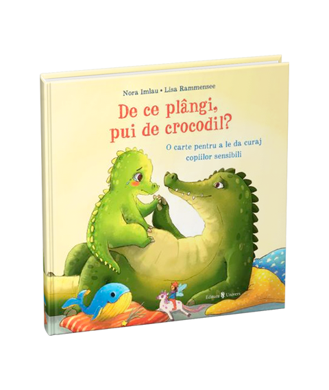 De ce plangi, pui de crocodil?