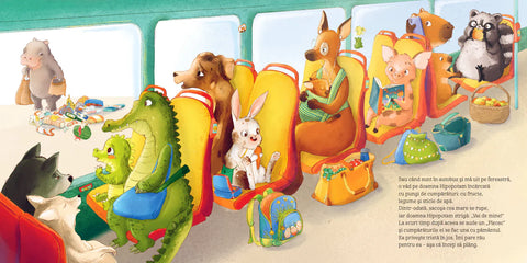 De ce plangi, pui de crocodil?