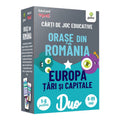 Orase din Romania - Europa: tari si capitale - Pachete Duo EduCard