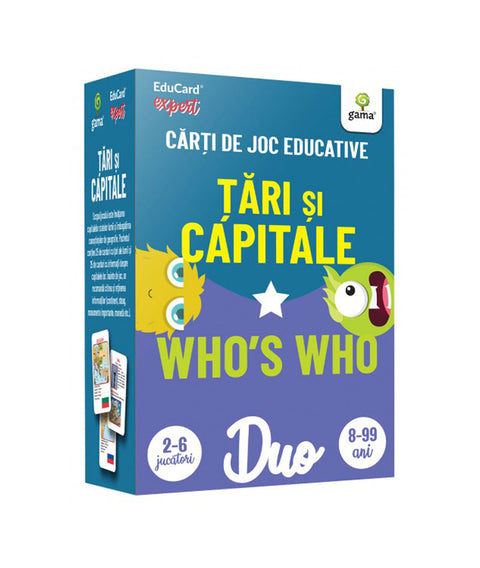 Tari si capitale - Who's who - Pachete Duo EduCard