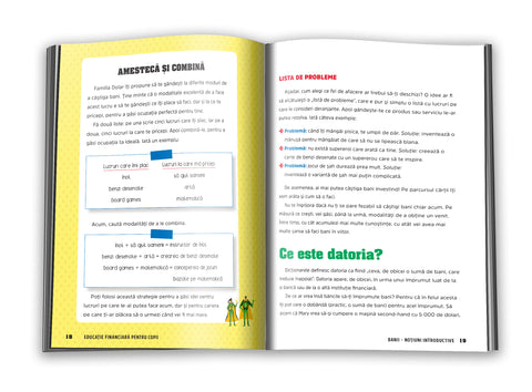 Educatie financiara pentru copii. Cum sa economisesti, sa investesti si sa-ti inmultesti banii