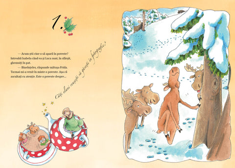 Elanul Ralf si calatoria sa fascinanta spre taramul magic al Craciunului