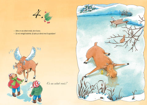 Elanul Ralf si calatoria sa fascinanta spre taramul magic al Craciunului