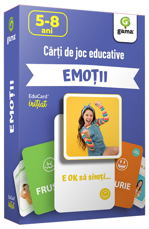 E OK sa simti... Emotii. Carti de Joc Educative