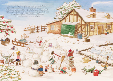 Familia Motanila si Cele patru Anotimpuri