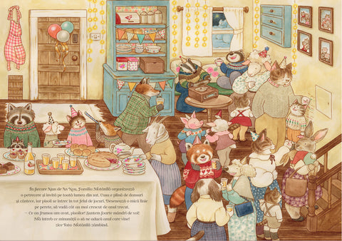 Familia Motanila si Cele patru Anotimpuri