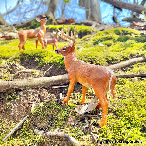 Figurina Safari. Cerb cu coada alba