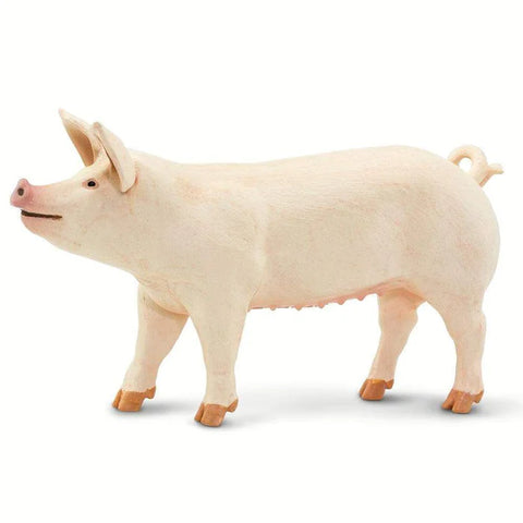 Figurina Safari. Porc Marele Alb