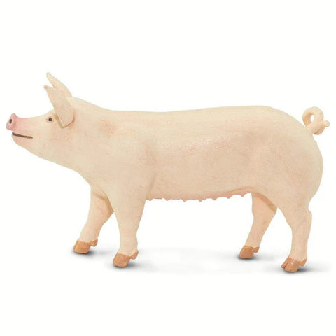 Figurina Safari. Porc Marele Alb