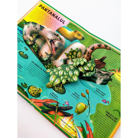 Formidabila carte cu broaste si alte creaturi acvatice