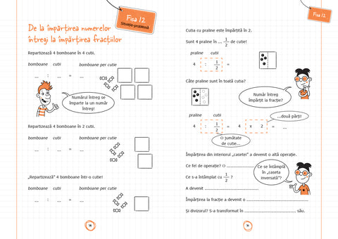 Fractiile - Matematica pas cu pas