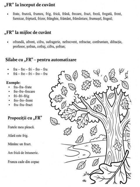 Ghid pentru corectarea sunetului R
