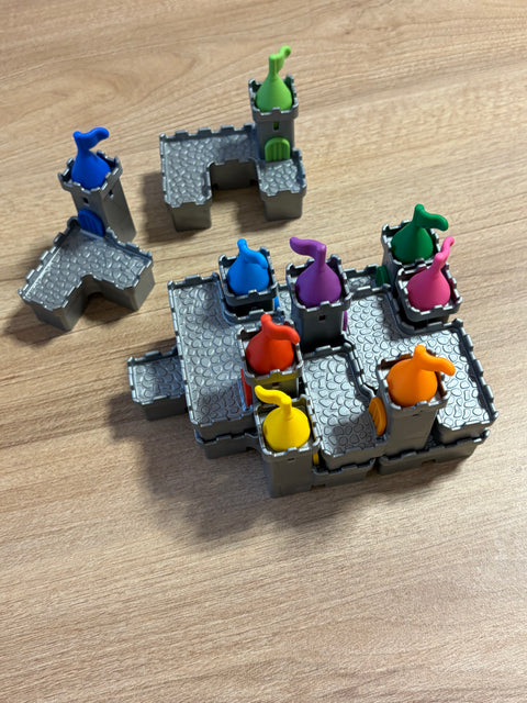 Smart Games - Tower Stacks, joc de logica cu 80 de provocari