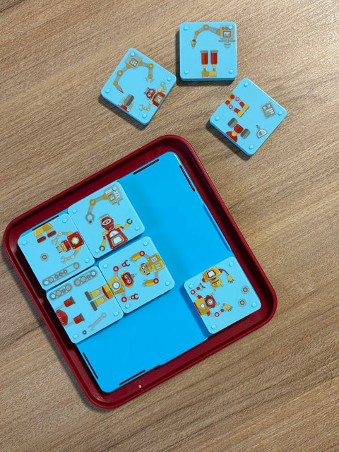 Smart Games - Robot Factory, joc de logica cu 48 de provocari