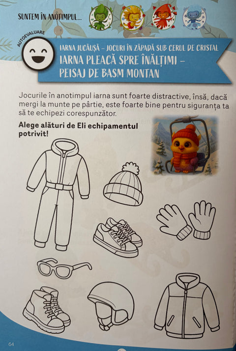 Caiet cu fise de lucru grupa mica