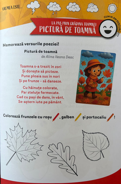 Caiet cu fise de lucru grupa mica